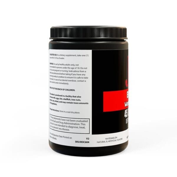 BCAA Supplement, Watermelon (325g, 11.46oz, 45 servings) - Image 2