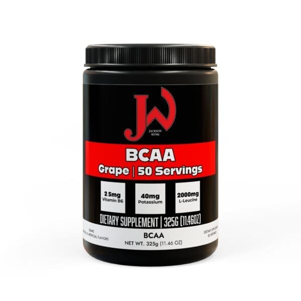 BCAA Supplement, Grape (325g, 11.46oz, 50 servings)