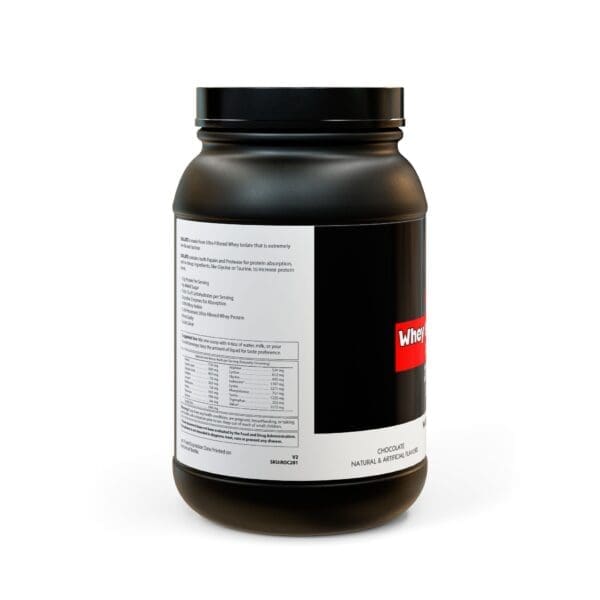 Whey Isolate Protein Supplement (907g, 2lb) - Image 2