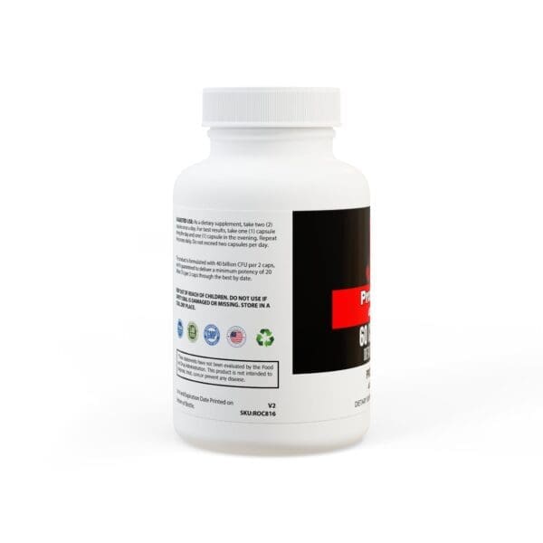 Probiotics Supplement (60 Capsules) - Image 2
